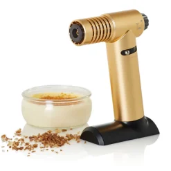 Backzubehör|Silvesterparty<Adhoc Flambierbrenner 14 cm Brulée gold