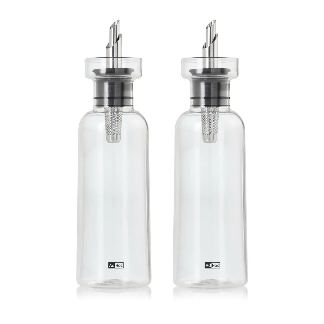 Adhoc Öl- und Essigspender 2-tlg. AromaPour klar
