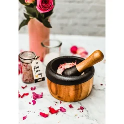 Adhoc Mörser Crush 2-tlg. Akazie