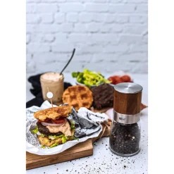 Adhoc Pfeffer- oder Salzmühle 13,5 cm Akasia