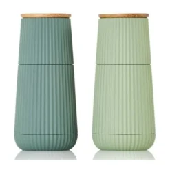 Messer & Co. Entdecken|Kräuter & Gewürze<Adhoc Pfeffer- und Salzmühle 2-tlg. Scape dark green/light green