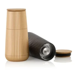 Adhoc Pfeffer- und Salzmühlen-Set 2-tlg. Scape black & gold