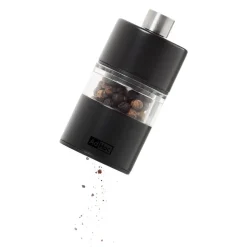 Adhoc Pfeffer-/Salzmühle 6 cm Minimill schwarz