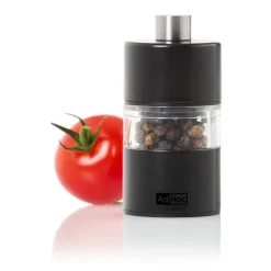 Adhoc Pfeffer-/Salzmühle 6 cm Minimill schwarz