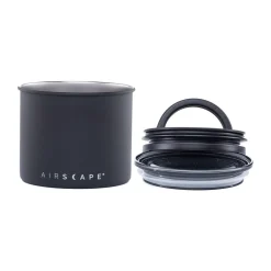 Airscape Kaffeedose 250 g 10 cm schwarz