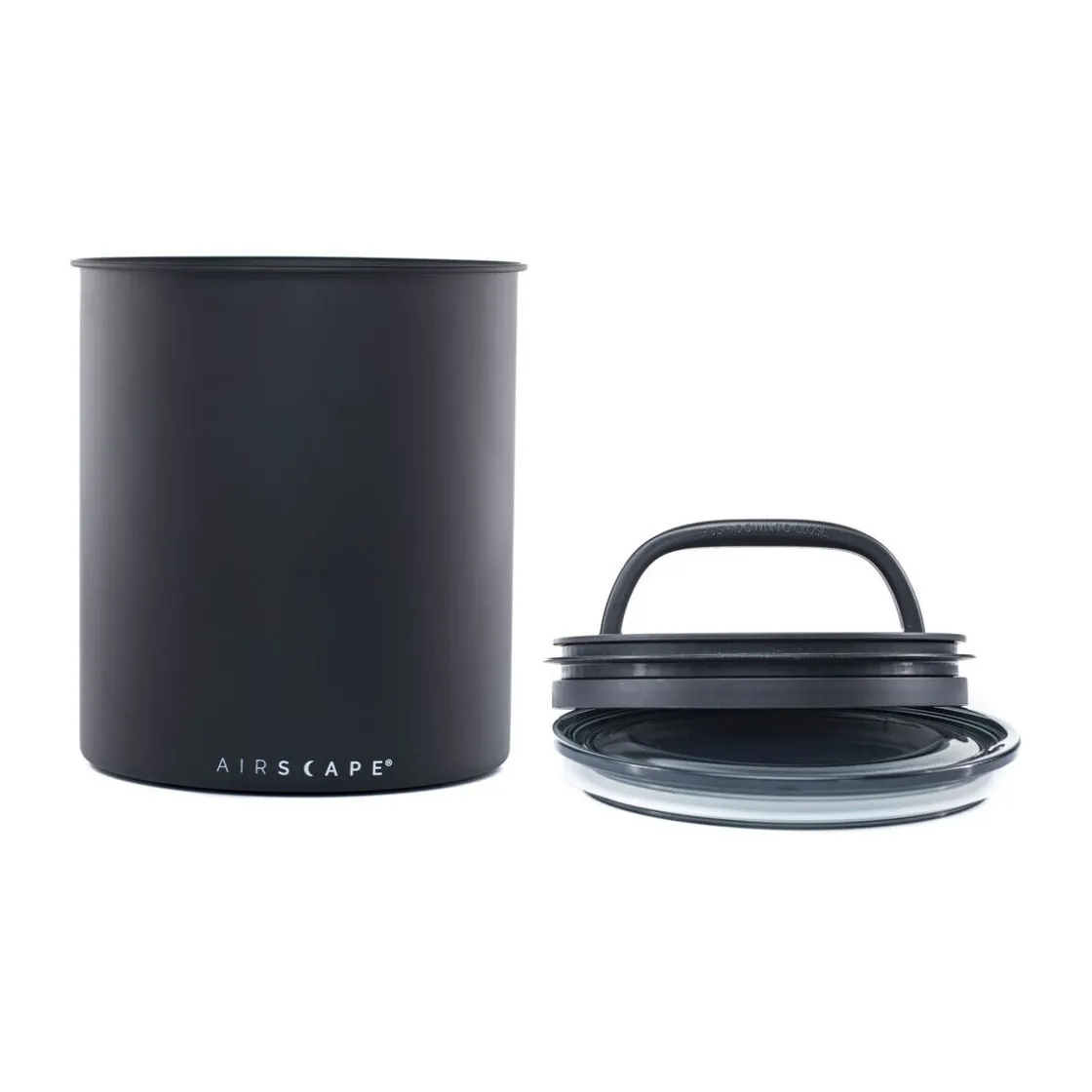 Kaffeemaschinen|Weihnachten<Airscape Kaffeedose 1 kg 20 cm Kilo schwarz