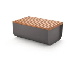 Brotkästen & Brotkörbe<Alessi Brotkasten grau Mattina