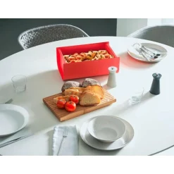 Alessi Brotkasten rot Mattina