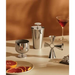 Vatertag<Alessi Cocktailshaker-Set 3-tlg. The tending box edelstahl