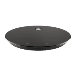 Backzubehör|Kochwelt Entdecken<Alessi Digital-Küchenwaage 27 cm Plissé schwarz
