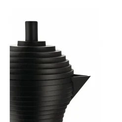 Alessi Espressokocher 3 Tassen Pulcina schwarz