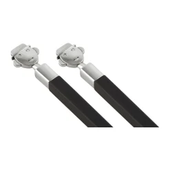 Alessi Essstäbchen Alessandro Stick 3-tlg. Ebenholz