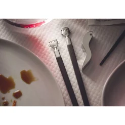 Alessi Essstäbchen Alessandro Stick 3-tlg. Ebenholz