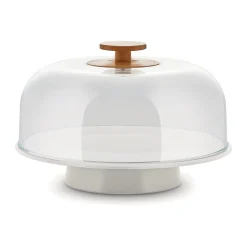 Alessi Etagere mit Deckel Mattina Warm Grey