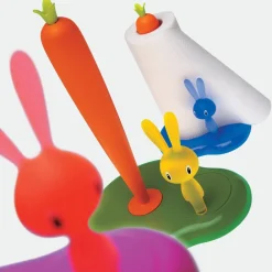 Küchenrollenständer<Alessi Küchenrollenhalter grün H. 29,4 cm Bunny & Carrot