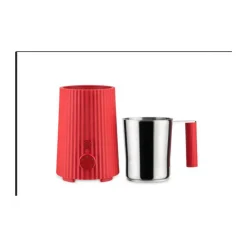 Bestseller|Milchaufschäumer<Alessi Milchaufschäumer Plisse rot