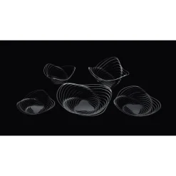 Alessi Obstkorb Ø 33cm schwarz Trinity