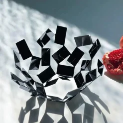 Schalen<Alessi Obstschale La Stanza dello Scirocco 27 cm schwarz