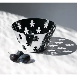 Alessi Obstschale silber 23 cm Girotondo