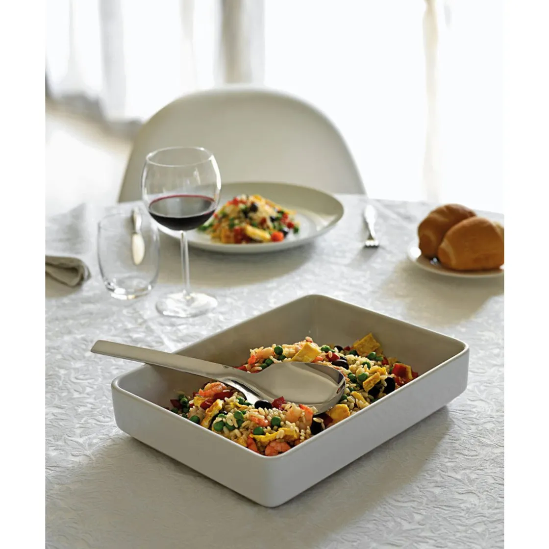 Alessi Reis- und Gemüselöffel Tibidabo