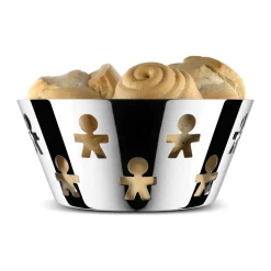 Alessi Schale Durchbruch silber 20 cm Girotondo