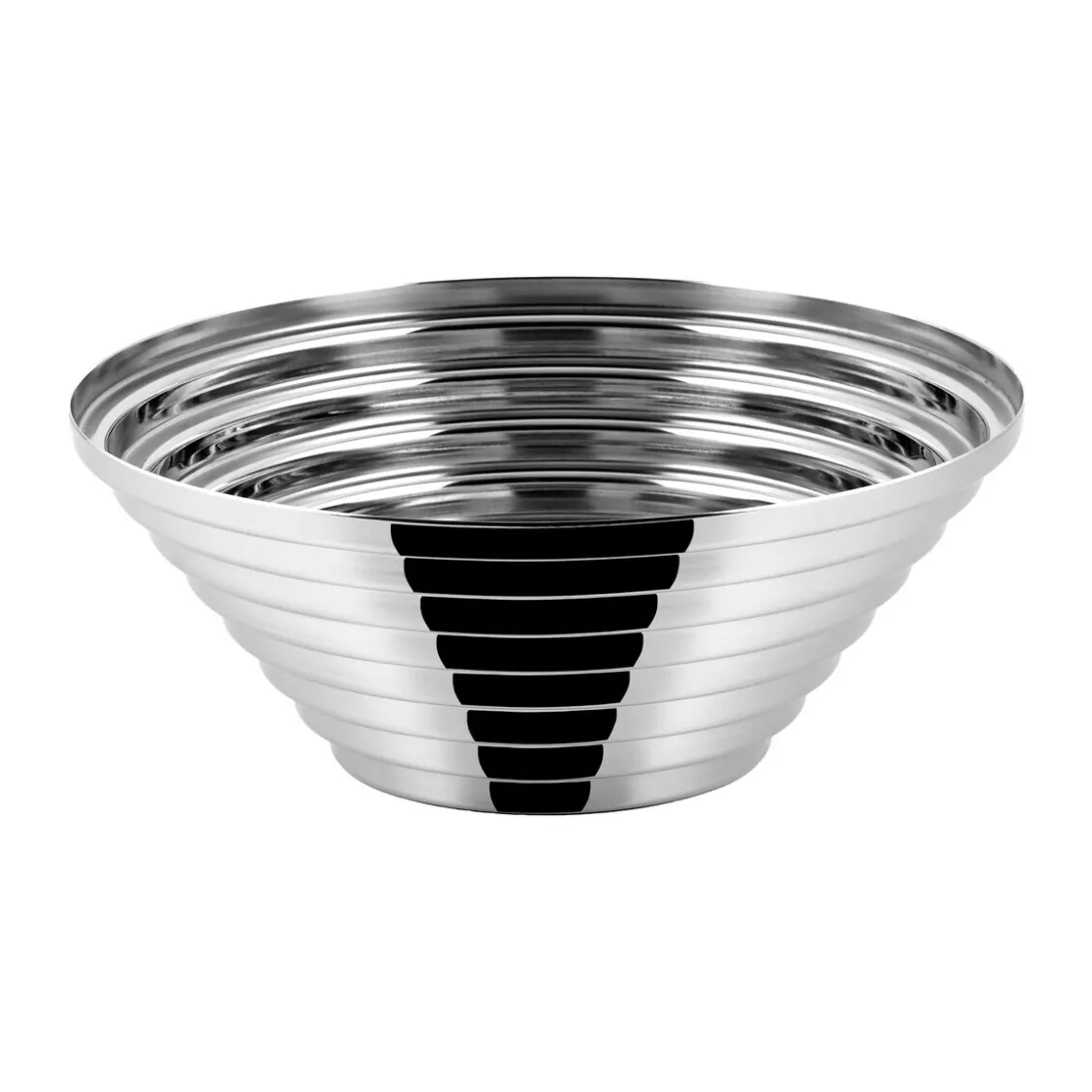 Schalen<Alessi Schale Maya D:25cm H:10cm glänzend poliert