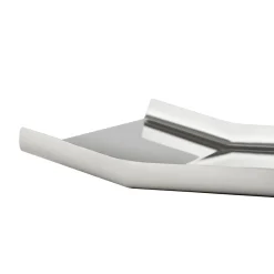 Servierplatten<Alessi Tablett Arran 48x25 cm edelstahl