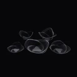 Alessi Tischschmuck Schale schwarz Trinity