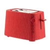 Alessi Toaster 850 W Plissé rot