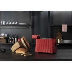 Alessi Toaster 850 W Plissé rot