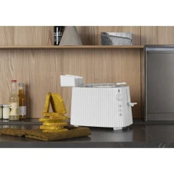 Alessi Toaster 850 W Plissé weiss