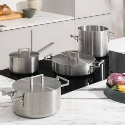Töpfe|Kochwelt Entdecken<Alessi Topf-Set 7-tlg. Convivio edelstahl