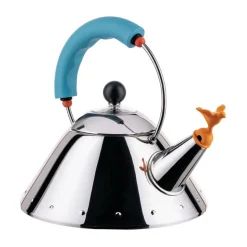 Alessi Wasserkessel 9093/1 1,0 l Michael Graves hellblau
