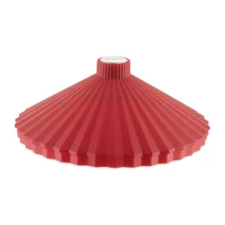 Alessi Zitruspresse 28 cm Plissé rot