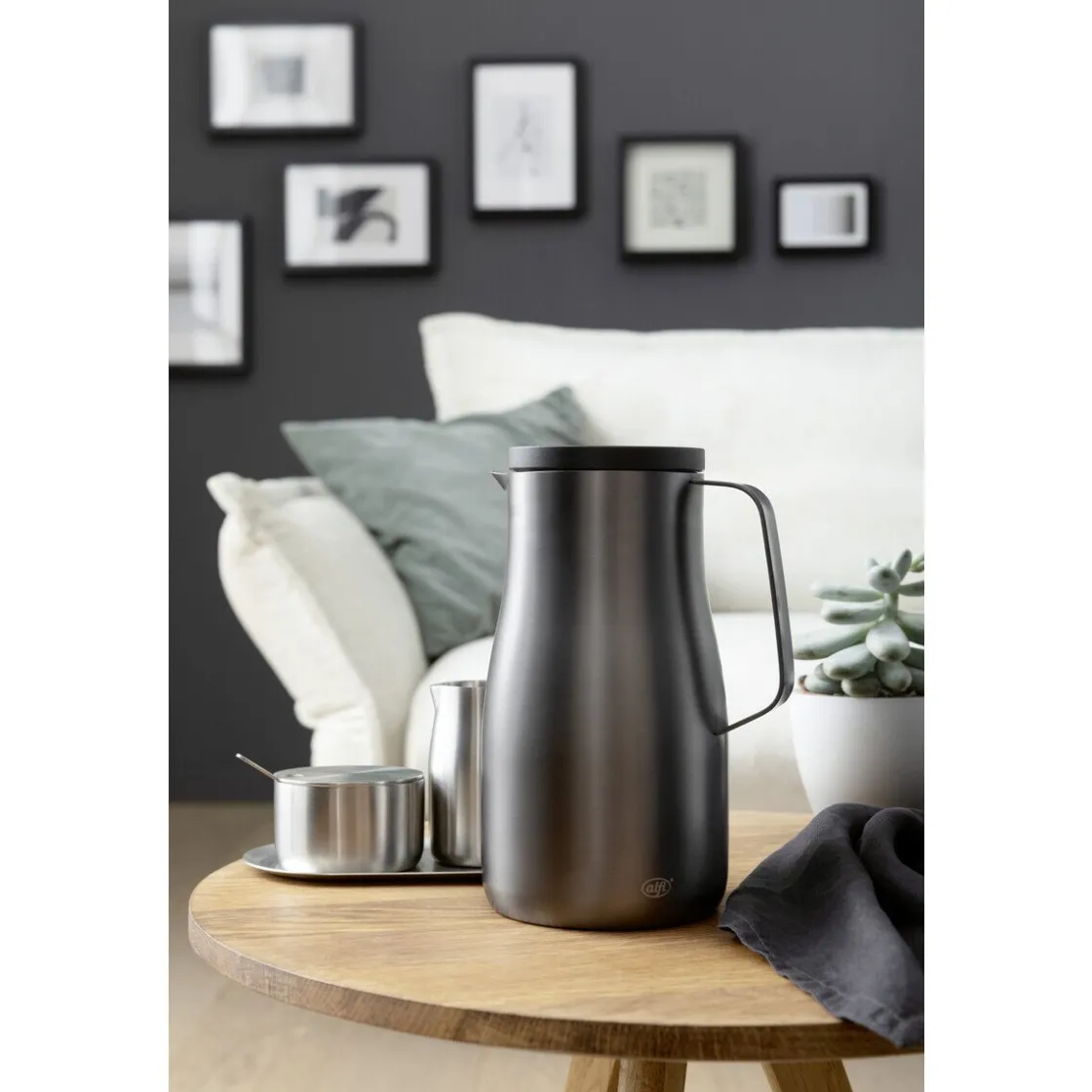 Alfi Isolierkanne 1,0 l Studio dunkel matt