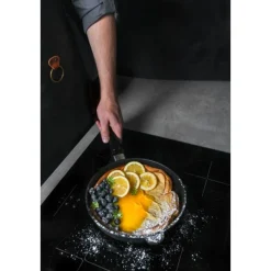 AMT Gastroguss Bratpfanne 28cm beschichtet H=5cm nicht induktionsfähig