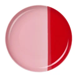 Schalen<ASA Dessertteller 22 cm Joy Strawberry Smoothie