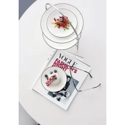 ASA Dessertteller D. 21 cm A Table Ligne noir