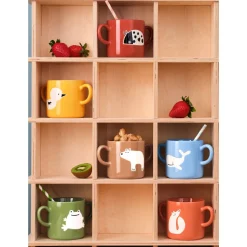 Becher<ASA Henkelbecher 0,25 l Kids Buddies Fuchs