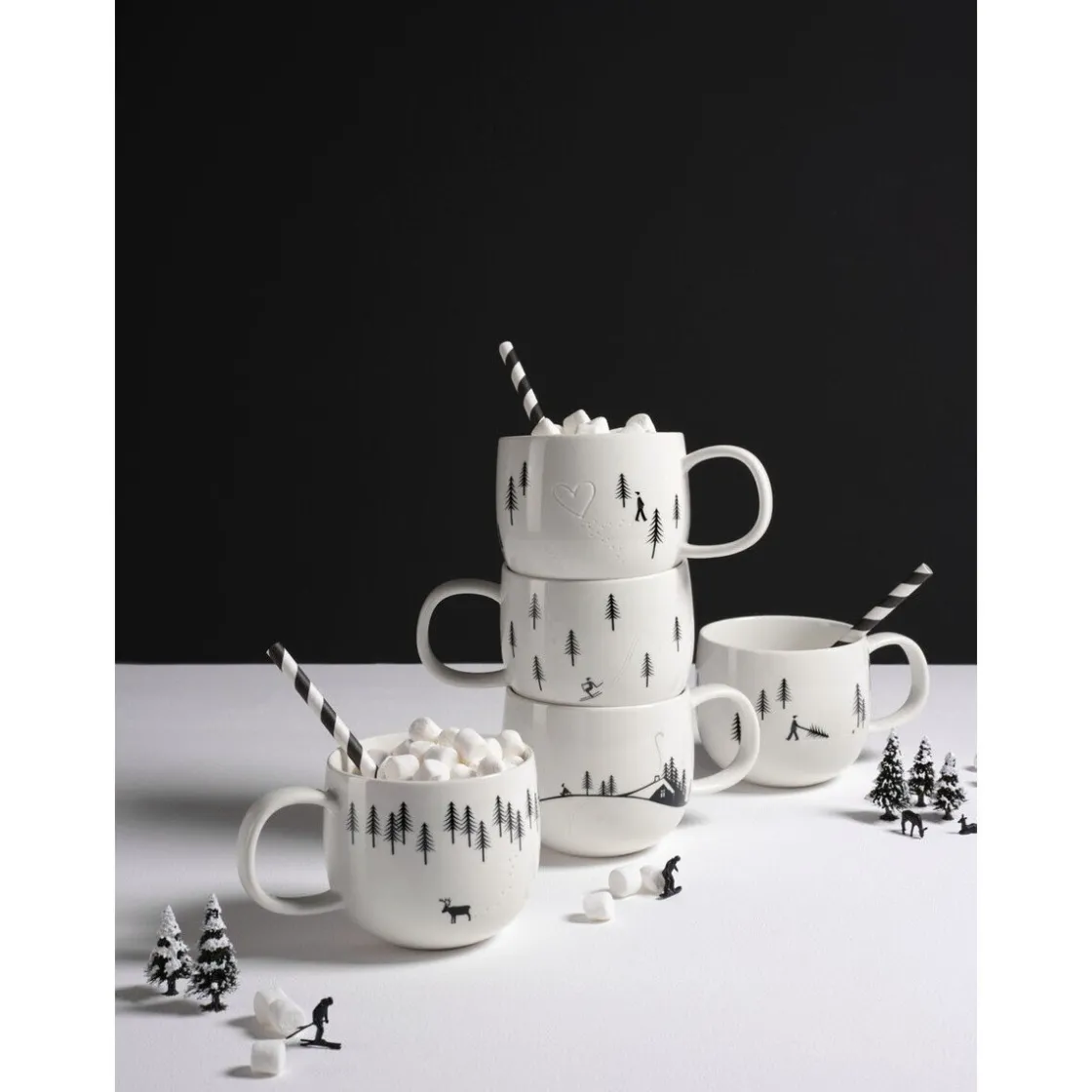 ASA Henkelbecher 0,4 l Skiing