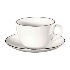 ASA Kaffeetasse mit Untere 0,21 l A Table Ligne noir