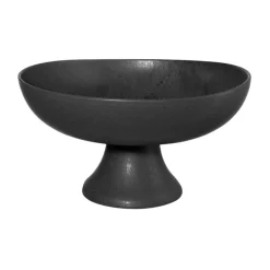 ASA Obstschale auf Fuß 33 cm Grande Nero Black Iron