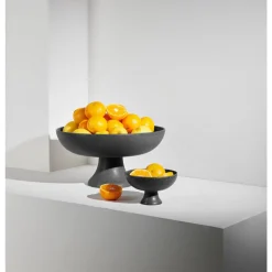 ASA Obstschale auf Fuß 33 cm Grande Nero Black Iron