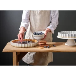 Weihnachten|Backformen<ASA Tarteform 30 cm Grande al forno Weiß