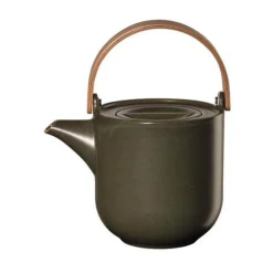 Teekannen|Teekannen<ASA Teekanne m. Holzgriff 1ltr. Coppa Nori