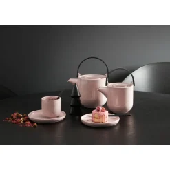 Teekannen|Teekannen<ASA Teekanne mit Holzgriff 0,6 l Coppa Hanami