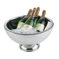 Assheuer & Pott Champagnerkühler doppelwandig Edelstahl Ø 44cm