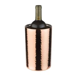 Weihnachten<Assheuer & Pott Flaschenkühler COPPER H:20cm Edelstahl außen Kupferoptik