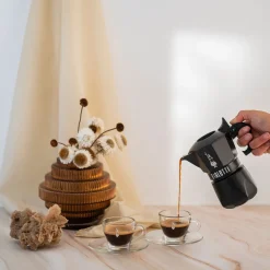 Espressokocher<Bialetti Espressokocher 3 Tassen Moka Exclusive Black