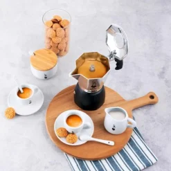Espressokocher<Bialetti Espressokocher 4 Tassen New Brikka anthrazit
